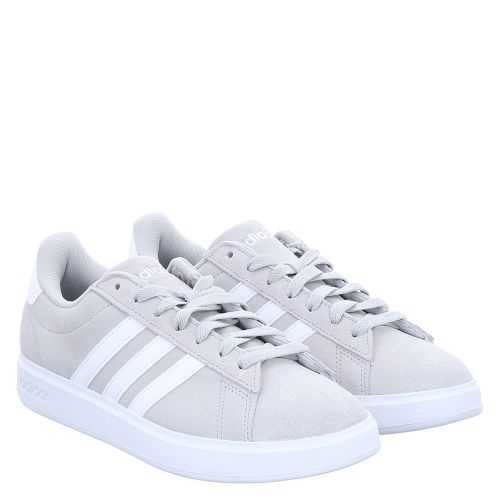 Adidas tennis shoes grey best sale