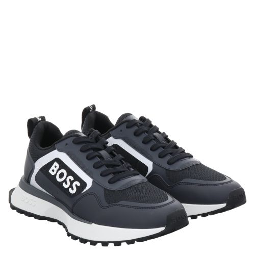 Black hugo boss sneakers online