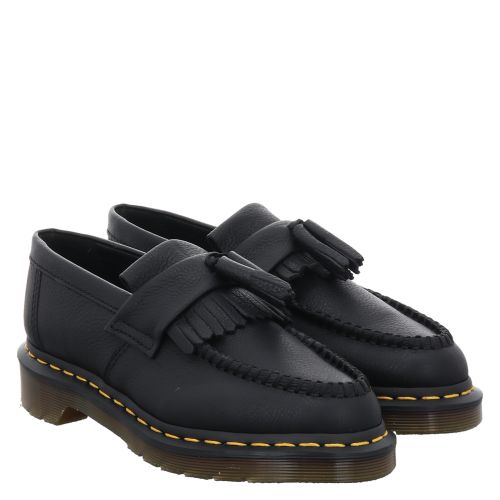 Dr.Martens Adrian klassischer Glattleder Slipper in schwarz fur Damen