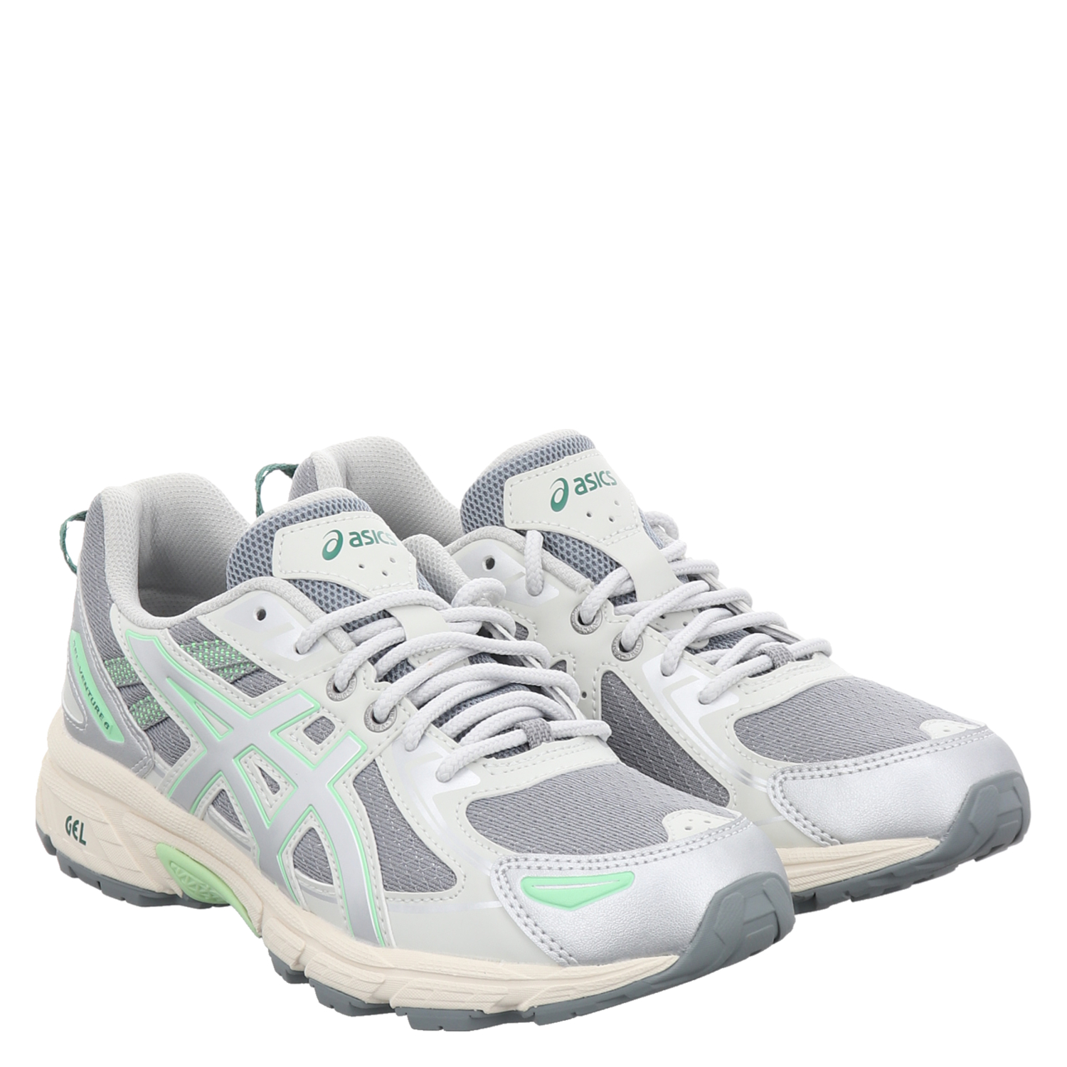 Asics Gel venture 6 Textil Sneaker in grau fur Damen