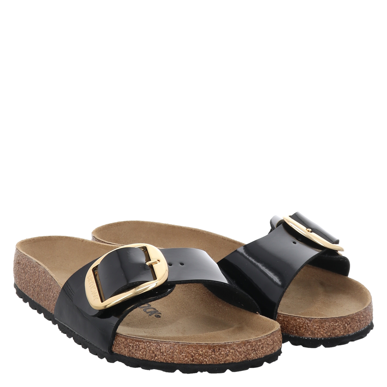 Birkenstock madrid big buckle black patent online