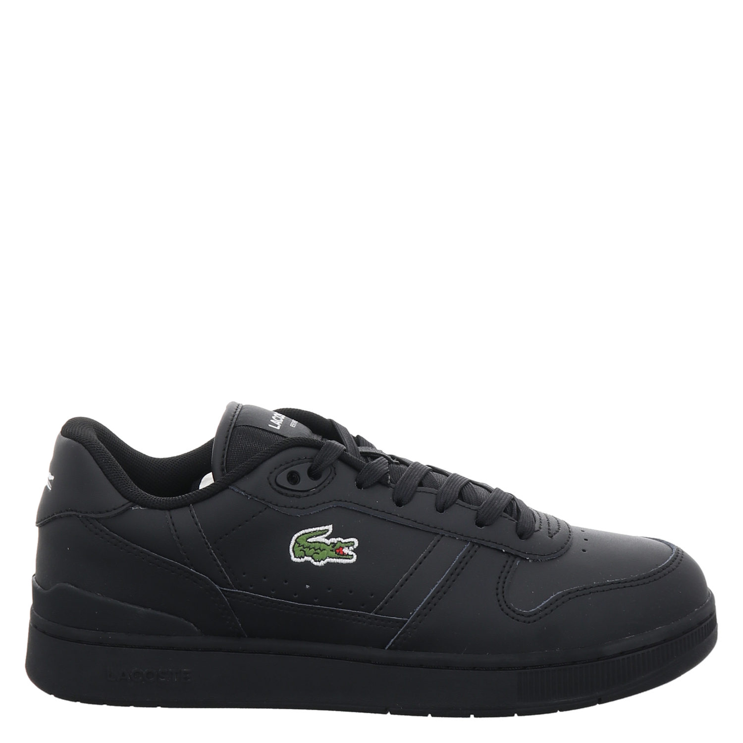 Lacoste T clip Set 224 2 Sma Glattleder Sneaker in schwarz fur Herren