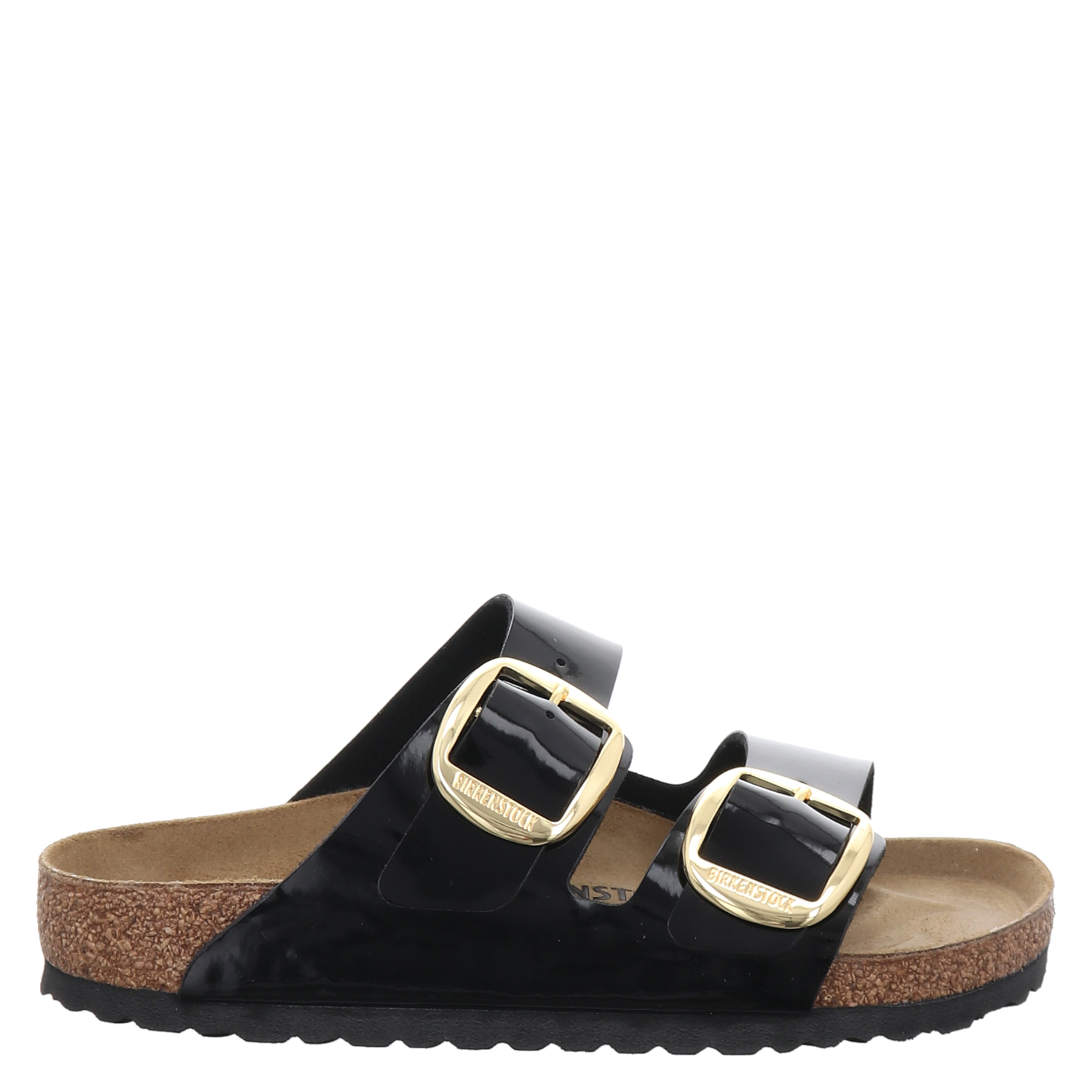 Birkenstock arizona vernis noir on sale