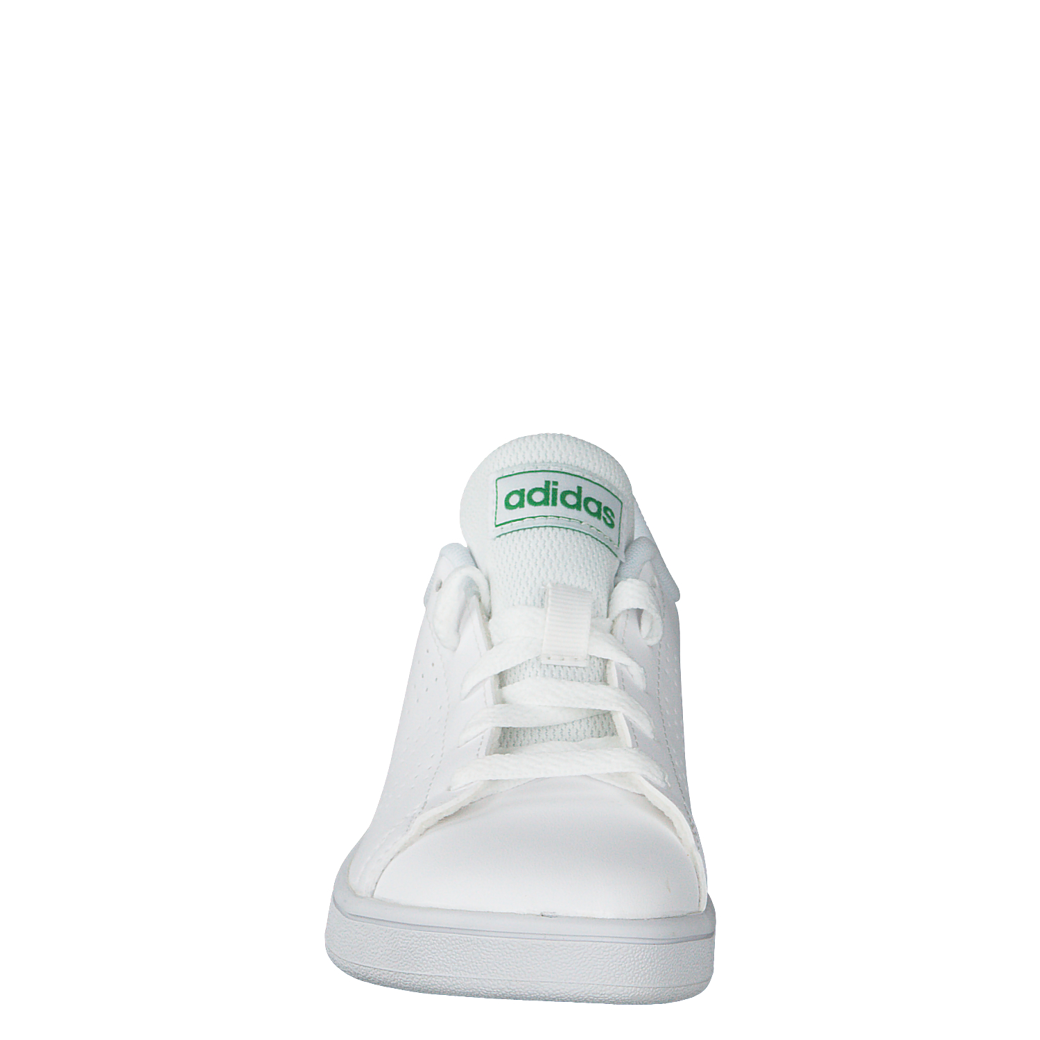 Adidas Advantage K Kunstleder Sneaker in weiB fur Kinder